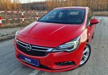 Opel Astra K Hatchback 5d 1.4 Turbo 150KM 2016 Opel Astra 1,4T Automat Kamera Blis Led NiskiPrzebieg Serwis ASO
