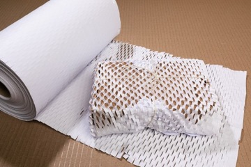 Papier nacinany do pakowania 30cm/25m biały