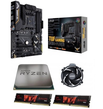 RYZEN 7 3800X + ASUS TUF GAMING B450 2 + 16GB 3200