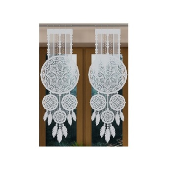Panel żakardowy LEA FIRANA ŁAPACZ SNÓW 45x130 BIEL