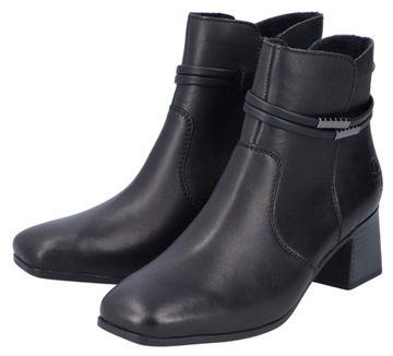 Rieker 70973-00 39 buty eleganckie botki