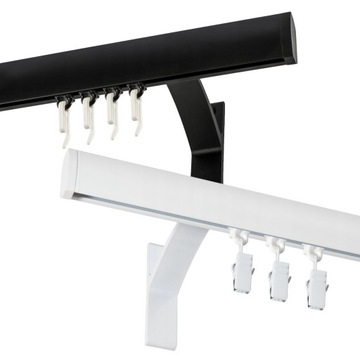 KARNISZ APARTAMENTOWY POJEDYNCZY 320 cm SZYNA SUFITOWA ALUMINIOWA KOWALSKI