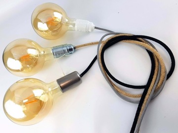 Светодиодная лампа EDISON мощностью 4 Вт, самый большой пузырь-паук в стиле LOFT