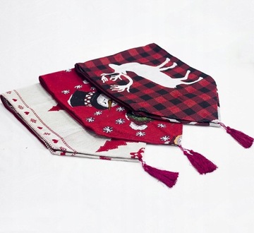 Дорожка РОЖДЕСТВЕНСКИЙ СТОЛ, РОЖДЕСТВЕНСКАЯ СКАТЕРТЬ, ДЕКОРАТИВНАЯ, 180x35 см