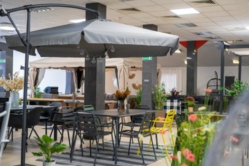 САДОВЫЙ ЗОНТ 3,5 М СКЛАДНОЙ WERONA БОЛЬШОЙ СЕРЫЙ