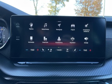 Skoda Octavia IV RS Kombi 2.0 TDI SCR 200KM 2022 Skoda Octavia VRS 2.0TDI 200KM, Hak, HEAD-UP, Matr, zdjęcie 38