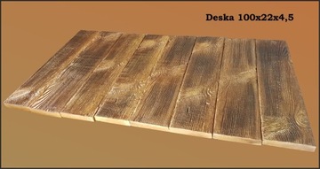 DESKA BETONOWA IMITACJA DREWNA BETONOWE DREWNO