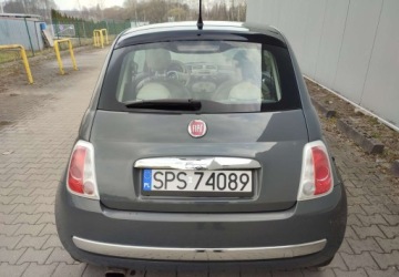 Fiat 500 II Hatchback 3d 1.2 69KM 2009 Fiat 500 Fiat 500 Klima 1.2 Benzyna 69KM, zdjęcie 3