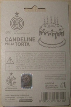 ИНТЕР - ТОРТ СВЕЧИ - ПРИГЛАШЕНИЯ - ИЗ ИТАЛИИ