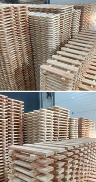 Drewniany płotek ogrodowy 100 x 30 cm W2 SZTACHETOWY świerkowy PALISADA