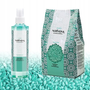 WOSK TWARDY AROMA Sandalwood 1kg olejek depilacja