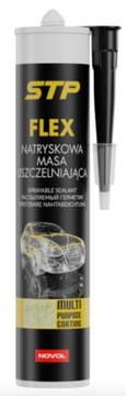 NOVOL STP FLEX Masa Natryskowa CZARNA 290ml