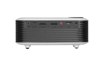 Мини-светодиодный проектор — идеально подходит для дома и офиса. Портативный, небольшой размер.