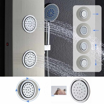 Душевая панель Душ Водопад LED Гидромассаж