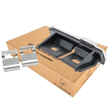 ЭМБЛЕМА AUDI S-LINE «РЕШЕТКА», СЕРЕБРЯНЫЙ МАТОВЫЙ