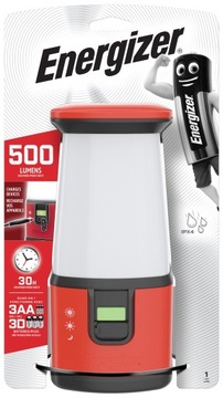 LATARKA ENERGIZER CAMPING LANTERN 500lm 3D 3AA