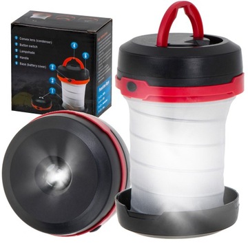 Lampa turystyczna lampka biwakowa pod namiot biwak