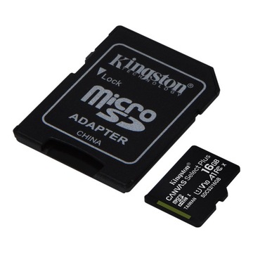 SD-карта Kingston 64 ГБ microSDXC Canvas Select Plus, 100 МБ/с