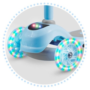 ТРЕХКОЛЕСНЫЙ ДЕТСКИЙ САМОКАТ СО СВЕТЯЩИМИСЯ КОЛЕСАМИ *ВЫСОКОЕ КАЧЕСТВО*