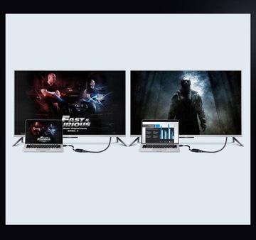 Ugreen HDMI-VGA адаптер micro USB