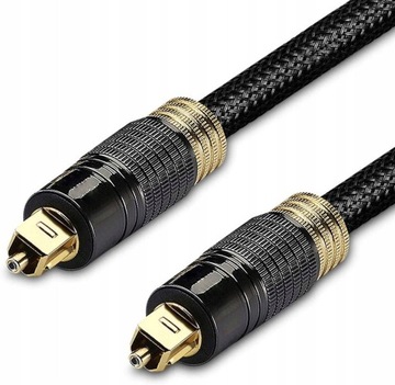 Cyfrowy Optyczny Kabel Audio SPDIF Toslink T-T 3metry