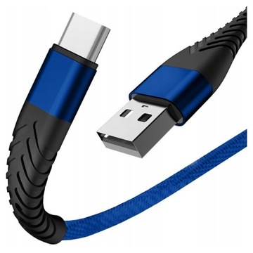 Kabel do ładowarki Samsung – Typ C – 2m niebieski
