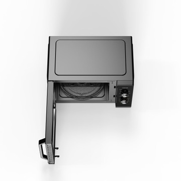 МИКРОВОЛНОВАЯ ПЕЧЬ TOSHIBA МОЩНАЯ МИКРОВОЛНОВАЯ ПЕЧЬ 800 ВТ, ЛЕГКО ЧИСТЯЩАЯ ПЕРЕДНЮЮ СТЕКЛО