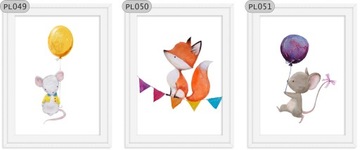 Лизек ежа наклейки плакат 30x40 для рамки A3