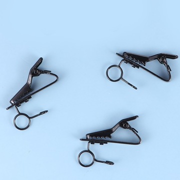 KLAPKA DO KLAPKI MIKROFONOWEJ MIKROFON MINI ZACISK ŻELAZNY