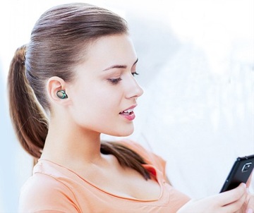 БЕСПРОВОДНЫЕ НАУШНИКИ + СВЕТОДИОДНЫЙ ЗВОНОК POWERBANK