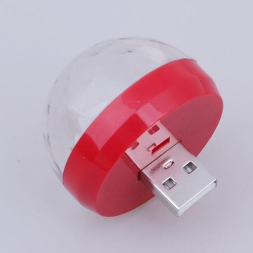 USB Mini Ball Портативное светодиодное освещение для вечеринок в стиле деко