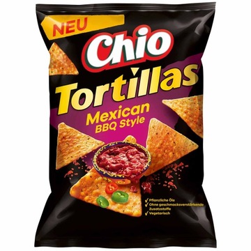 CHIO CHIPS TORTILLA * NACHOS MEXICAN MEKSYK BBQ
