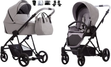 BEBETTO YODDI PRO 02 WÓZEK DZIECIĘCY - ZESTAW 2W1