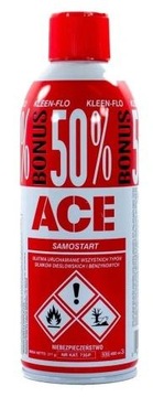 KLEEN-FLO ACE STARTING FLUID SAMOSTART DO SILNIKÓW 735 SPRAY 450ML KLEENFLO