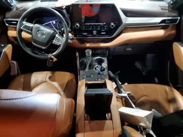 Toyota Highlander III 2022 Toyota Highlander Hybrid Platinium AWD Od ubezpieczalni Bogate wyposaze, zdjęcie 8