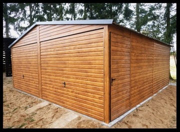 Гараж из листового металла 3x5 Blaszak Garages ПРОИЗВОДИТЕЛЬ гаражей