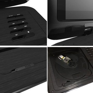 ПОРТАТИВНЫЙ DVD-ПЛЕЕР 9,5 ДЮЙМОВ ПЕРЕДАЧИ USB