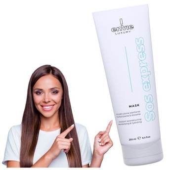 Maska NAWILŻAJĄCA do WŁOSÓW ZNISZCZONYCH REGENERUJĄCA SOS EXPRESS 250ml