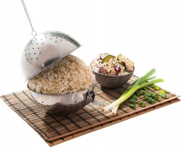 ШАРОВОЙ КОНТЕЙНЕР ДЛЯ ГОТОВКИ СТАЛЬНОГО GREAT RICE