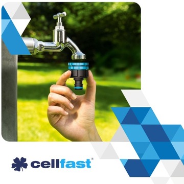 Шланг с соединительным краном и резьбой GW 3/4 Соединительная резьба IDEAL CELLFAST 3/4 дюйма