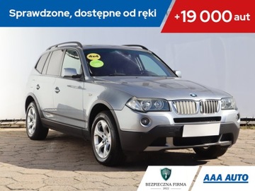 BMW X3 E83 2.0 i 150KM 2007 BMW X3 2.0i, GAZ, 4X4, Klima, Klimatronic