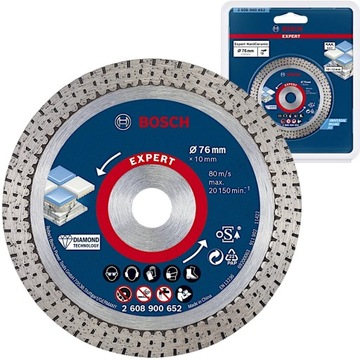 Tarcza diamentowa do płytek 76 x 10mm Expert Bosch