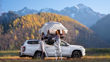 YAKIMA круглогодичная автомобильная палатка + душ