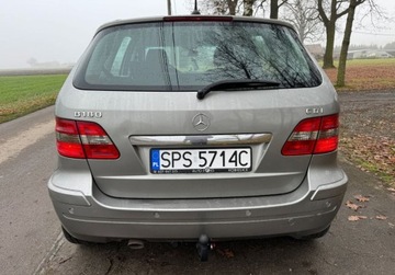 Mercedes Klasa B W245 180 CDI 109KM 2007 Mercedes-Benz Klasa B Bezwypadkowy, Xenon, podgrzewane fotele, Hak 2.0, zdjęcie 5