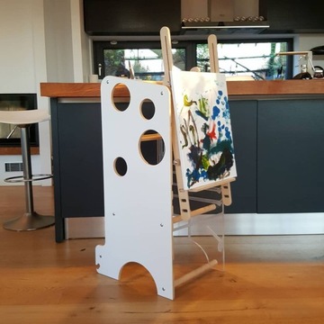 KitchenHelper Выдвижная доска MONTESSORI БЕЛАЯ
