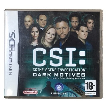 CSI CRIME SCENE INVESTIGATION DARK MOTIVES DS
