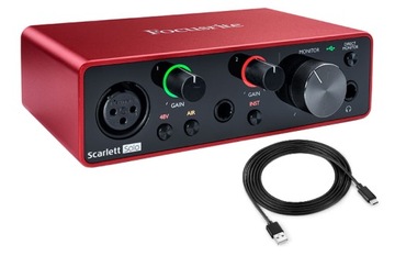 Аудиоинтерфейс Focusrite Scarlett Solo 3-го поколения