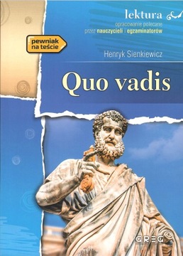Quo Vadis Lektura H. Sienkiewicz Greg