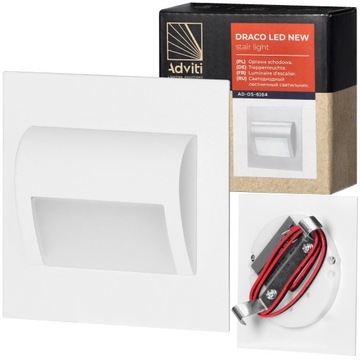 Lampka Schodowa LED Oświetlenie Schodowe 12V 6000K