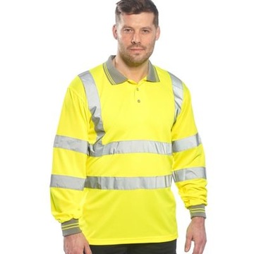 Koszulka odblaskowa polo oddychająca Portwest XL